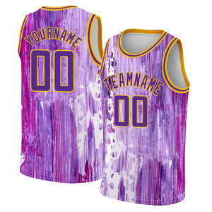 Ensemble de maillots de basket-ball personnalisables, tissu en polyester respirant, nom d'équipe personnalisé, sans manches, unisexe, vêtements de basket-ball pour adultes - Product Image 1