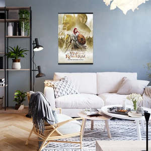 Modern Style Lord of the Rings <b>Poster</b> the Battle of the Rohirrim Black Frame Paper Wall Art - Product Image 5