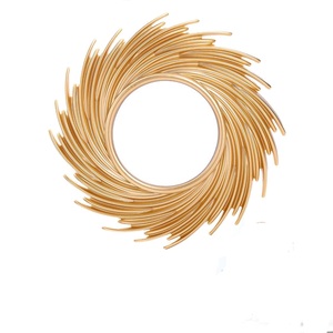 Nouveau design de luxe, miroir fabriqué à la main, décoration, miroir mural moderne fantaisie pour hôtel et restaurant. - Product Image 6