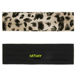 Bandeaux élastiques imprimés pour femmes Bandeaux d'entraînement pour voyage Fitness Yoga Bandeaux athlétiques - Product Image 4