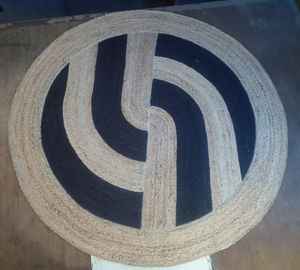 Tapis tufté fait main en chanvre sisal jute tissé Jacquard Technique brodé tapis de prière tailles personnalisées pour la décoration intérieure cuisine voiture - Product Image 2