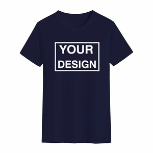 Camiseta de Manga Corta Azul Marino para Hombre con Diseño de Caja Blanca, Cuello Redondo, Corte Regular, Informal, de Algodón Jersey, con Estampado Frontal - Product Image 1