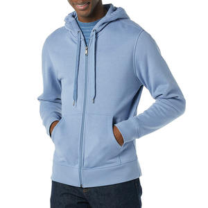 Sweat à capuche de haute qualité pour hommes Logo personnalisé Respirant Manches longues Basics Sweats à capuche en coton mélangé pour hommes - Product Image 1