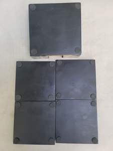 Posavasos de cuerno de diseño atractivo con soporte Juego de posavasos de cuerno natural cuadrado 6 piezas para mesa de centro para exportación a precio económico - Product Image 2