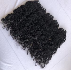 ผมต่อแบบไม่ผ่านกระบวนการของชาวกัมพูชากลุ่มคลื่นน้ำแบบไม่ผ่านกระบวนการของมนุษย์ชาวอินเดียชาวเปรูแท้แบบไม่ผ่านกระบวนการ - Product Image 4