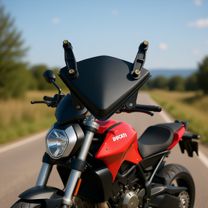 Supporto Parabrezza Nuovo per Ducati Hyperstrada 821 dal 2013 al 2015 Modello CD 48110901A - Product Image 3