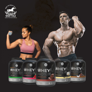 Poudre de protéine de lactosérum aromatisée à la vanille de qualité supérieure supplément de sport isolé secoue gain musculaire Capsules d'utilisation quotidienne de forme physique adultes - Product Image 2