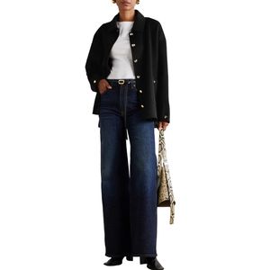 Chaqueta de Motociclista a Cuadros para Mujer, Blanca, Elegante, de Manga Larga, con Botones, Forro de Algodón Transpirable y Ecológico, Estilo Moderno y Cómodo - Product Image 4