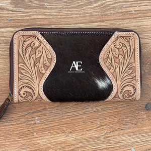 กระเป๋าคลัทช์หนังวัวขนเฟอร์เครื่องมือทันสมัยแบบตะวันตกใหม่กระเป๋าถือดีไซน์สำหรับผู้หญิงกระเป๋าสตางค์หนังเครื่องมือพิเศษขายดี - Product Image 1