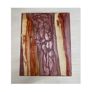 Planche à découper Rectangle en résine d'acacia Fabrication Dernière conception carrée avec poignée Bloc à découper en résine - Product Image 4