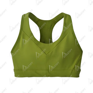 Sujetador Deportivo para Mujer, Color Sólido, Cómodo, de Alta Sujeción, Ropa Deportiva para Yoga, Correr, Gimnasio y Entrenamiento Físico. - Product Image 1