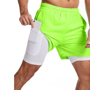 Shorts d'entraînement pour hommes 7 pouces Gym Yoga Sports de plein air Liner Shorts Vente en gros - Product Image 1
