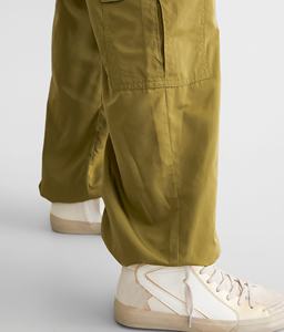 Pantalon coupe-vent pour hommes Logo personnalisé Streetwear Polyester Sportswear Hip Hop Pantalon coupe-vent avec cordon de serrage Déchets - Product Image 5