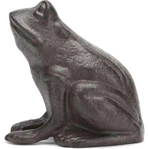 Figura Decorativa de Rana de Hierro Más Vendida para Diseño de Interiores o Regalos y Espacios con Temática Natural, Suministro Disponible en Todo el Mundo - Product Image 1