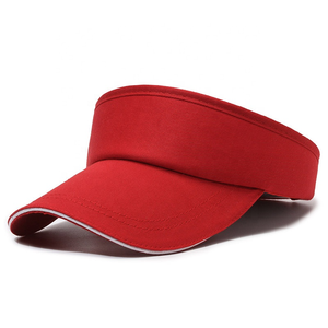 High Quality <b>Soft</b> Cotton Adjustable Sun Visor Caps Comfortable Customized Wholesale <b>Jeans</b> for <b>Women</b> and Men for Sports - Product Image 1