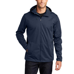 Chaquetas Softshell Ligeras para Hombre, Chaqueta de Senderismo Softshell Cálida para Invierno, Cortavientos - Product Image 1