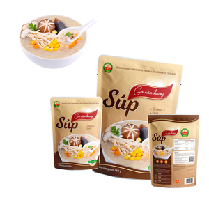 Sopa de pollo con hongos shiitake comidas listas para comer para vidas ocupadas precio competitivo Comida instantánea de fábrica de Vietnam - Product Image 3