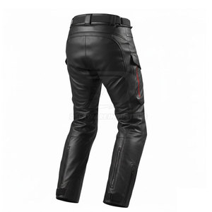 กางเกงหนังสำหรับขี่มอเตอร์ไซค์ผู้ชายแบบหนาพิเศษ ใส่สบาย เหมาะสำหรับการผจญภัยกลางแจ้ง - Product Image 3