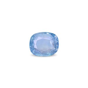 Zafiro Azul - 3.59 Quilates, Gema Natural Facetada, Efectos Ópticos Calibrados, Color Azul Real, Tamaño 10mm, 8mm Tratado Térmicamente, Suelto - Product Image 1