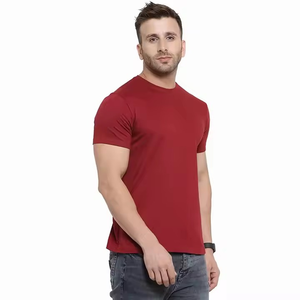 Camiseta de manga corta personalizada de verano para hombre, camiseta de gran tamaño de tela de algodón 100%, camiseta transpirable para hombre, nuevo diseño, camiseta con logotipo personalizado - Product Image 1