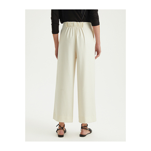 กางเกงขายาวทรงขาบานผ้าวิสโคสผสมสำหรับผู้หญิง BGN จากประเทศตุรกี - Product Image 5