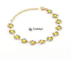 Pulseras de resina Tradebyd, joyería elegante hecha a mano, perfecta para mujeres y niñas, boutiques de fiesta y venta al por menor - Product Image 3