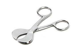 Ciseaux de serrage de cordon ombilical Abs stériles médicaux hospitaliers Ciseaux de cordon ombilical à motif américain Instrument médical - Product Image 6