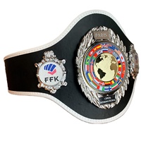 Champions du monde professionnels Offre Spéciale en cuir lourd respirant championnat confortable ceinture de lutte personnalisée