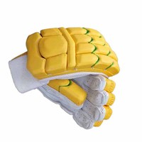 Nouveaux Gants de Batteur de Cricket 2025 Durables, Respirants, Légers, Personnalisables, Ajustement Universel, Fermeture Ambidextre, Pakistan