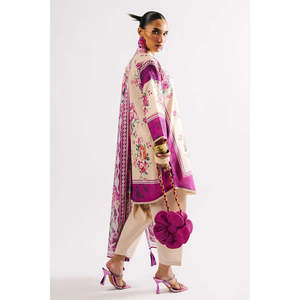 Conjunto de traje de 3 piezas estampado para mujer con dupatta CL-62137 - Product Image 6