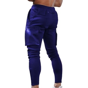 Joggers d'entraînement décontractés à la mode pour hommes Pantalons de jogging de sport décontractés à taille élastique Hip Hop Streetwear - Product Image 3