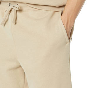 Pantalons pour hommes en molleton uni de couleur unie personnalisés, impression de logo personnalisée, respirants, à séchage rapide, pantalons de survêtement pour hommes - Product Image 3