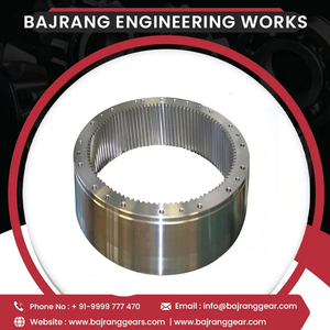 High Abrasion Wholesale Pinion & Ring Metal Gears <b>Internal</b> Gear Ring for Gearbox Assembly - Product Image 2