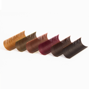 Charmlash Plateaux de cils en gros, Extensions de cils marron 0.10, Extensions de cils marron OEM ODM, Marron mat, Marque privée - Product Image 1