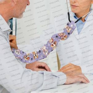 Funda para estetoscopio, funda para estetoscopio con estampado de perros bonitos, fundas elásticas para estetoscopio para enfermeras, accesorios para estetoscopio de Vaslcare - Product Image 2