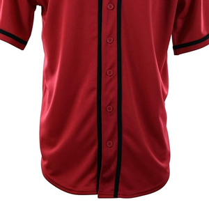 Camiseta de Béisbol Personalizada con Logotipo Impreso, Transpirable, Duradera, Ligera, de Secado Rápido, Cómoda, 100% Poliéster, Cuello en V, Diseño Personalizado para Hombre - Product Image 6