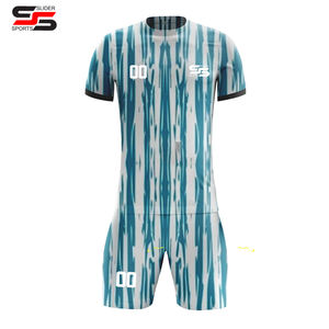 Youth Soccer Uniforms Sets Men Custom Soccer Jersey <b>Football</b> Kits Full Set Soccer Kit Supplier in Pakistan - Product Image 1
