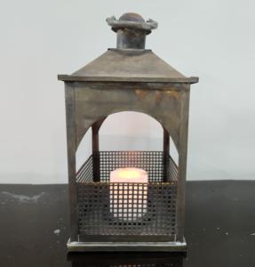 Elegant <b>Large</b> Metal Frame Iron Pillar Holder Versatile Indoor Outdoor Christmas <b>Candle</b> Holder Durable Home Decor <b>Candle</b> Stand - Product Image 3