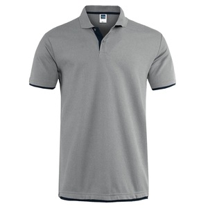 Polo de haute qualité pour hommes avec design personnalisé et logo court longueur dernier style rayé tissu respirant-personnalisable - Product Image 4