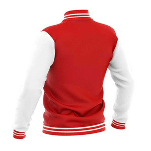 Nueva Chaqueta Varsity para Hombre, de Lona Suave y Cómoda, con Cuello Alto, Logotipo Frontal Personalizado, Diseño Único y Personalizado - Product Image 2