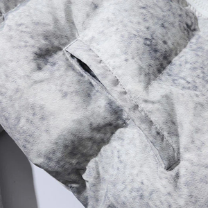 เสื้อโค้ทแจ็กเก็ตสำหรับผู้ชายและผู้หญิง, เสื้อแจ็คเก็ตบุหนากันน้ำสำหรับฤดูหนาวเสื้อโค้ทขนแกะสำหรับผู้ชายผู้หญิงแจ็คเก็ตแบบลำลองพิมพ์ลายมีซิป - Product Image 5