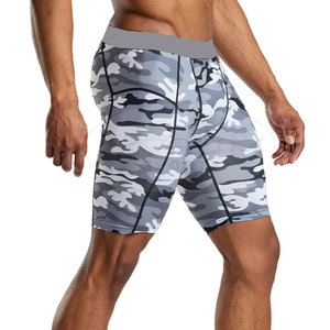 Meilleures ventes de shorts de compression pour hommes sur mesure respirant Gym Fitness tenue décontracté fermeture à la taille élastique Service OEM disponible - Product Image 5