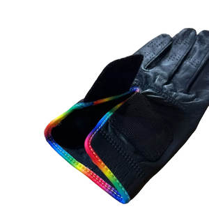 Premium Quality Men's Golf Gloves Customizable Logo Embroidered <b>Hand</b> <b>Grips</b> Sheepskin Leather Weather Resistant - Product Image 5