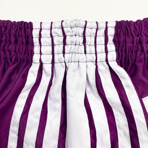 กางเกงขาสั้นมวยไทยเอวกลางแบบลำลองสำหรับนักมวย MMA ต่อสู้ฟิตเนสแบบปรับแต่งได้ - Product Image 3