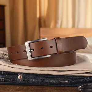 Ceinture classique en cuir de vache - Product Image 6