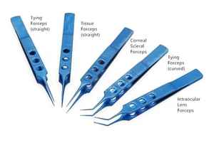 Juego de Titanio para Instrumentos de Cirugía Oftálmica, Instrumentos Oculares de Acero Inoxidable de Alta Calidad - Product Image 4