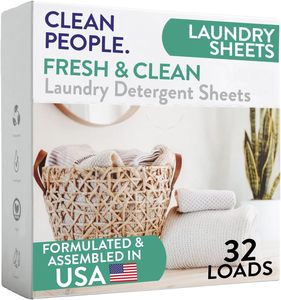Feuilles de lessive The Clean People, parfum frais, paquet de 32 - Product Image 5