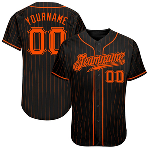 Maillot de baseball personnalisé en polyester respirant de haute qualité, imprimé par transfert thermique, séchage rapide, extensible dans quatre directions - Product Image 1