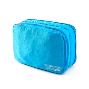 Nylon Zipper Simple Comfortable Foldable Large Capacity Portable Clothing Storage Bag Water Resistant Customized Color Custom - Product Image 2