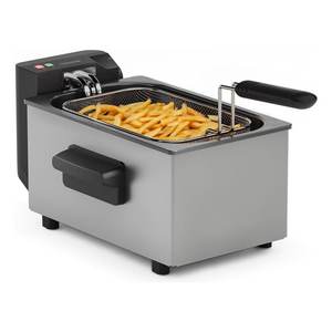 Friteuse électrique Tristar FR 9334 2000W, friteuse à huile 600ml avec cuve en acier inoxydable et finition noire, catégorie de produits : Friteuses électriques - Product Image 3